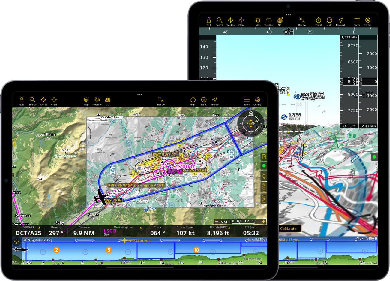 inflight appchart