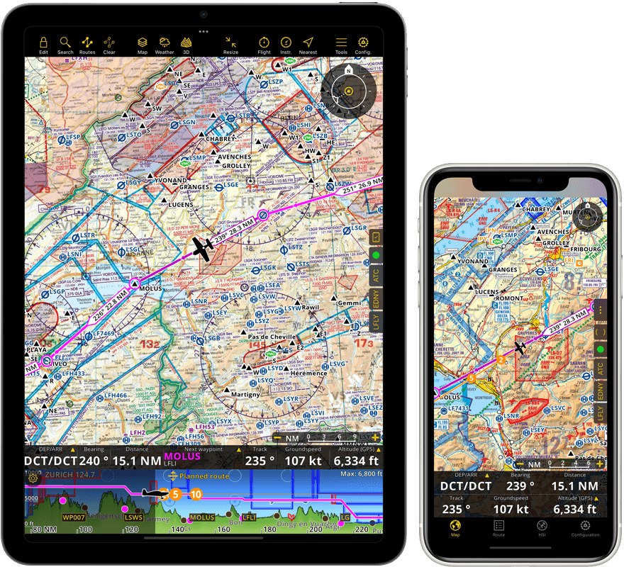 preflight charts